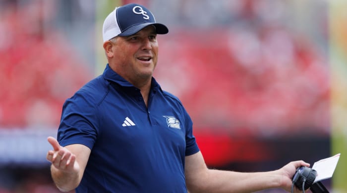 Georgia Southern coach Clay Helton